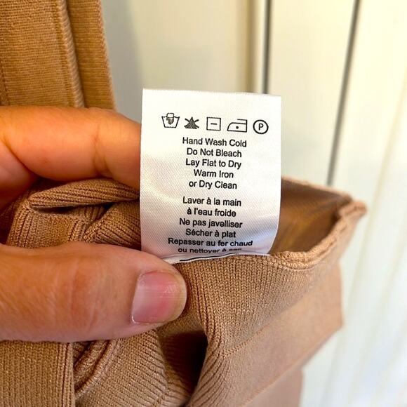 🔥🔥FIRE SALE🔥🔥 NWT HEARTLOOM tan swing dress pleated skirt - Picture 9 of 10